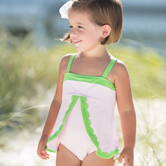 The Beaufort Bonnet Company Other - Beaufort Bonnet Swimsuit - Pink - 0-6M